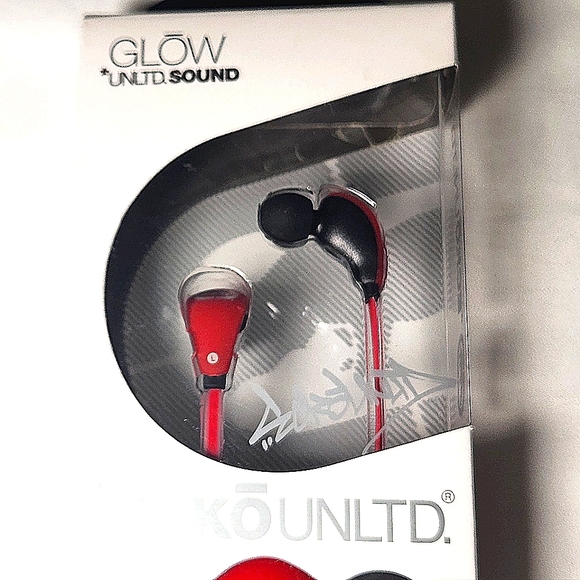 Ecko Unltd Glow Stereo Headphones With In Line Microphone. NEW - Picture 3 of 10